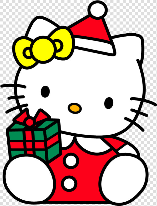 Hello Kitty Clipart Birthday Clipartmonk Free Clip   Hello Kitty Christmas Clipart  HD Png DownloadTransparent PNG