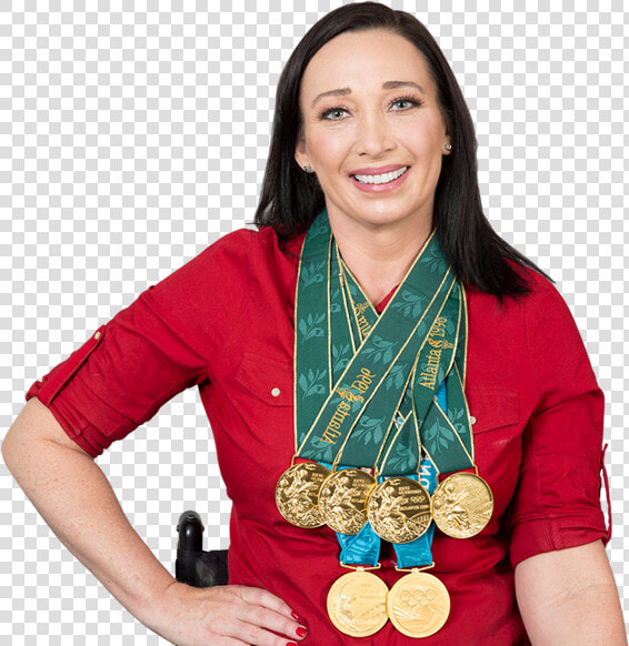 Amy Van Dyken   Amy Van Dyken Gold Medal  HD Png DownloadTransparent PNG