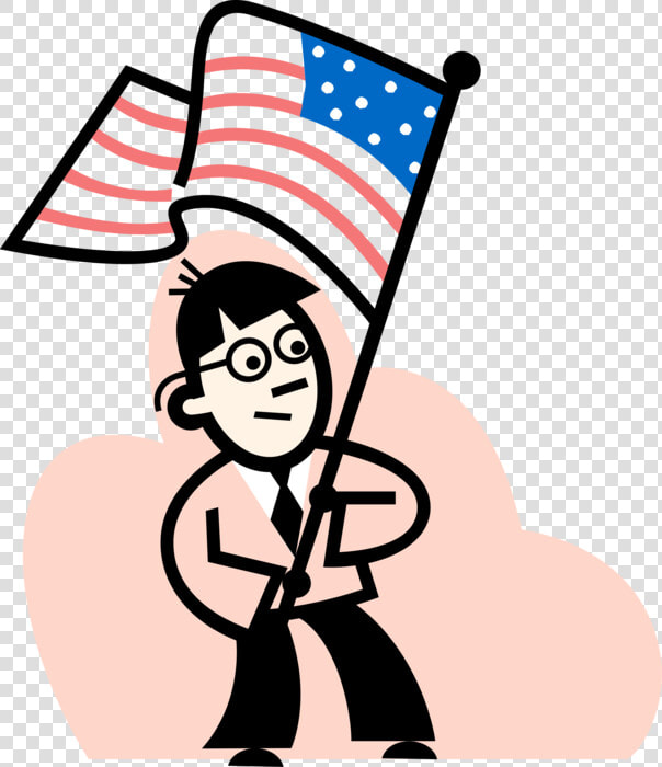 Waves American Flag Image Png Black And White Library   Kid Speaking  Transparent PngTransparent PNG