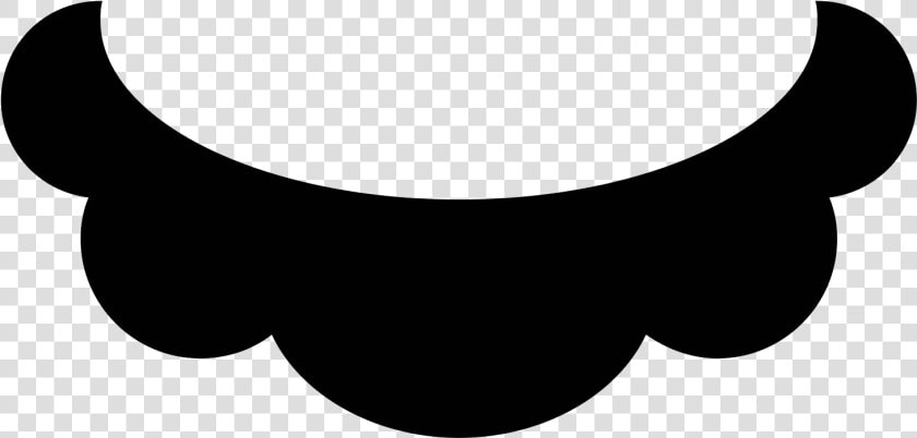 Mario Mustache Filled Icon   Bigote De Mario Bros  HD Png DownloadTransparent PNG