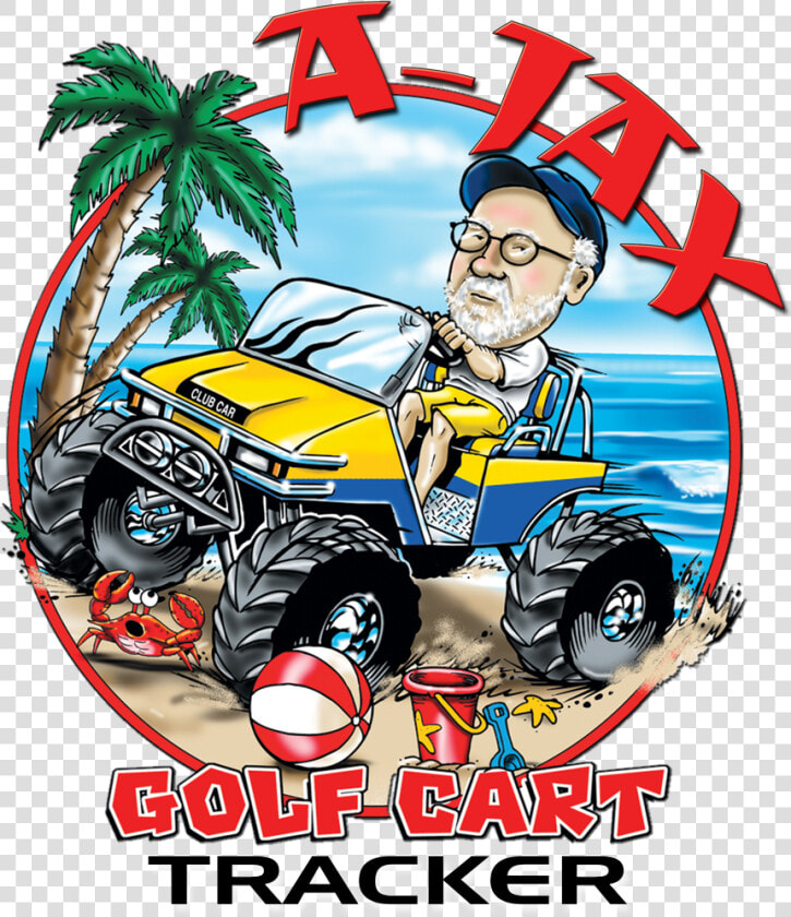 A jax Golf Cart Tracker   Golf Cart  HD Png DownloadTransparent PNG