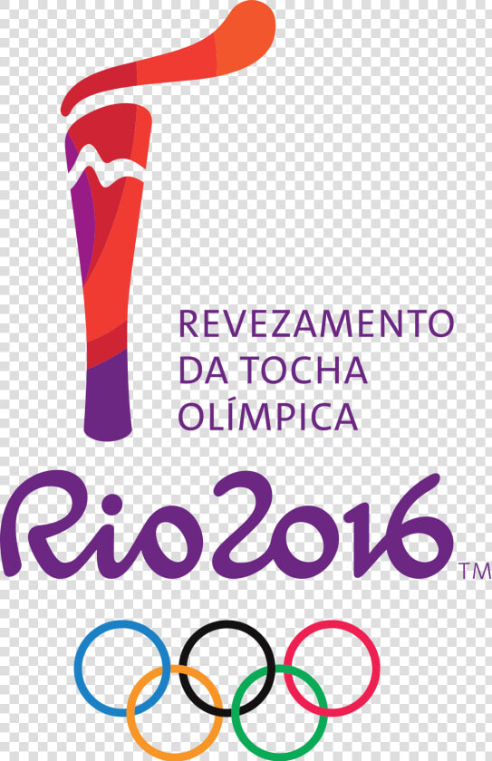 Olympics Rio Torch Relay Logo   Olympic Torch Relay Rio 2016  HD Png DownloadTransparent PNG