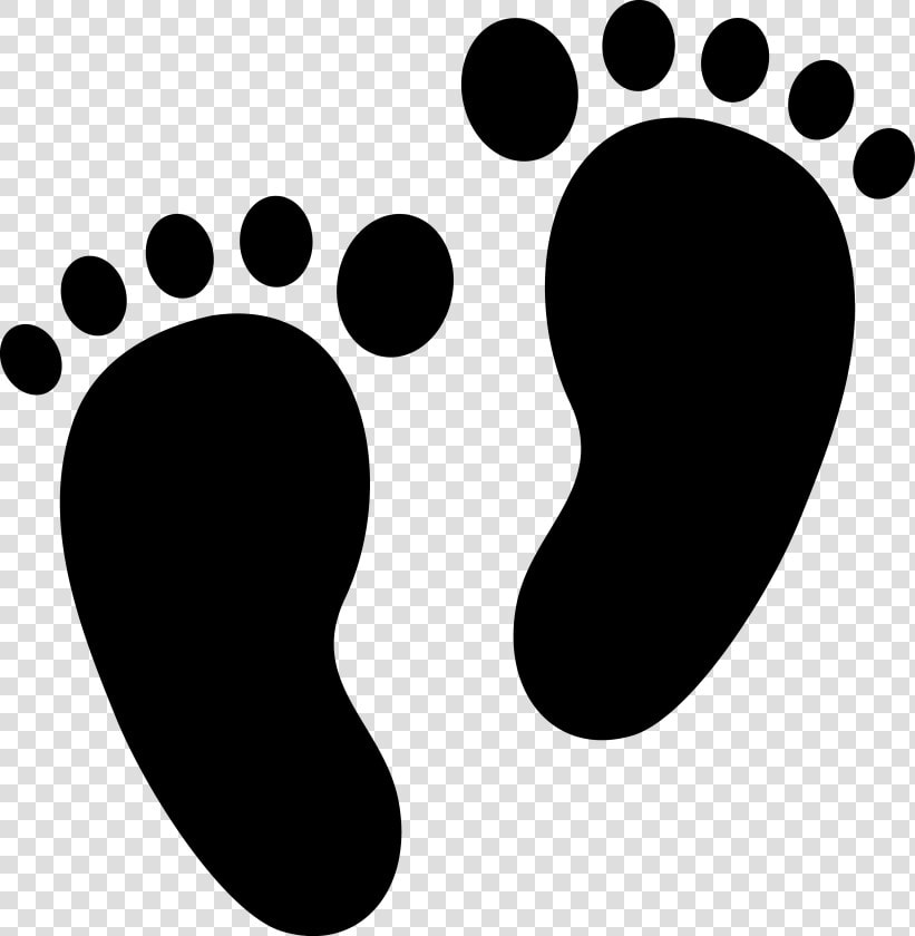 Foot Free Download Png Clipart   Baby Feet Silhouette  Transparent PngTransparent PNG