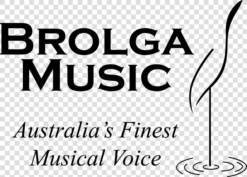 02 Brolga Music Vector Logo   Scrapbooking  HD Png DownloadTransparent PNG