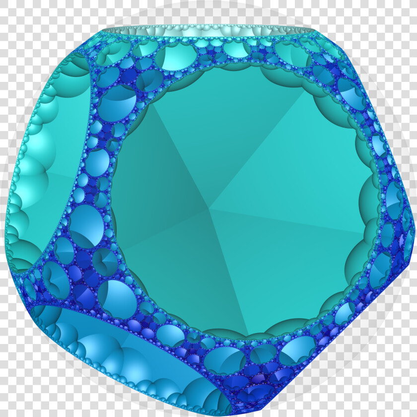 Hyperbolic Honeycomb 5 5 3 Poincare Vc  HD Png DownloadTransparent PNG