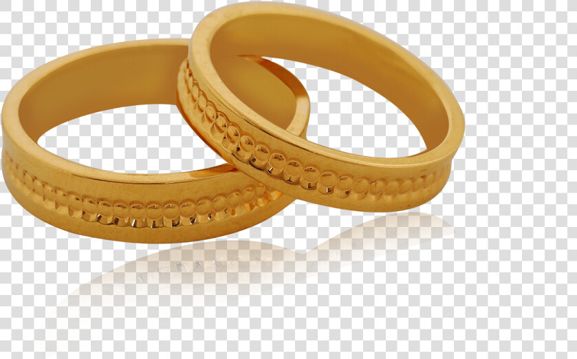 Classic Curvy Gold Couple Ring   Bangle  HD Png DownloadTransparent PNG