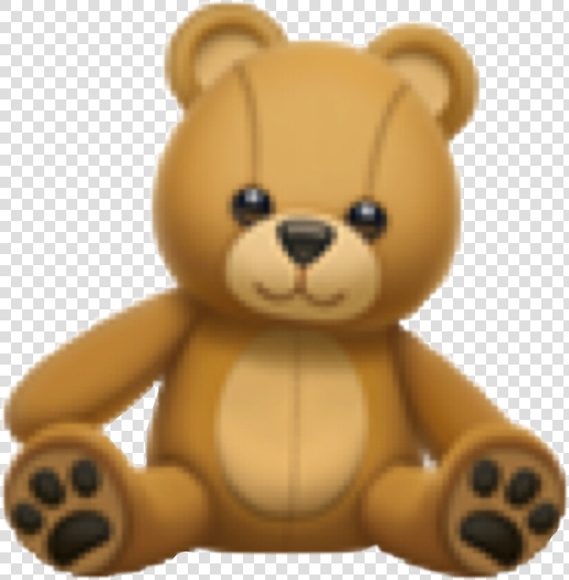  emoji  teddy  teddybear  spielzeug  croissons  brown   Iphone Teddy Bear Emoji  HD Png DownloadTransparent PNG