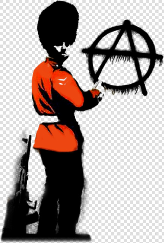 Banksy Red Guard Anarchypreview Class Mw 100 Mh 100   Banksy Png  Transparent PngTransparent PNG