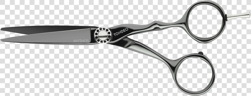 Hairdressing Scissors Mythos Black   Tondeo Mythos Black  HD Png DownloadTransparent PNG