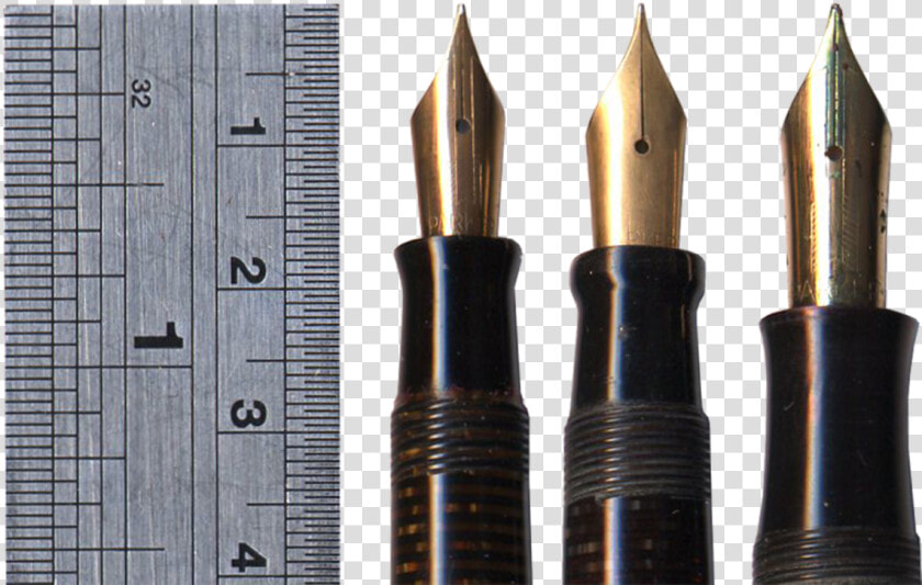 Parker Vacumatic Nib Comparison   Parker Duofold Vacumatic Nib  HD Png DownloadTransparent PNG