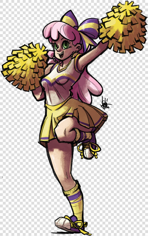 Cartoon Cheerleading Clear Background  HD Png DownloadTransparent PNG