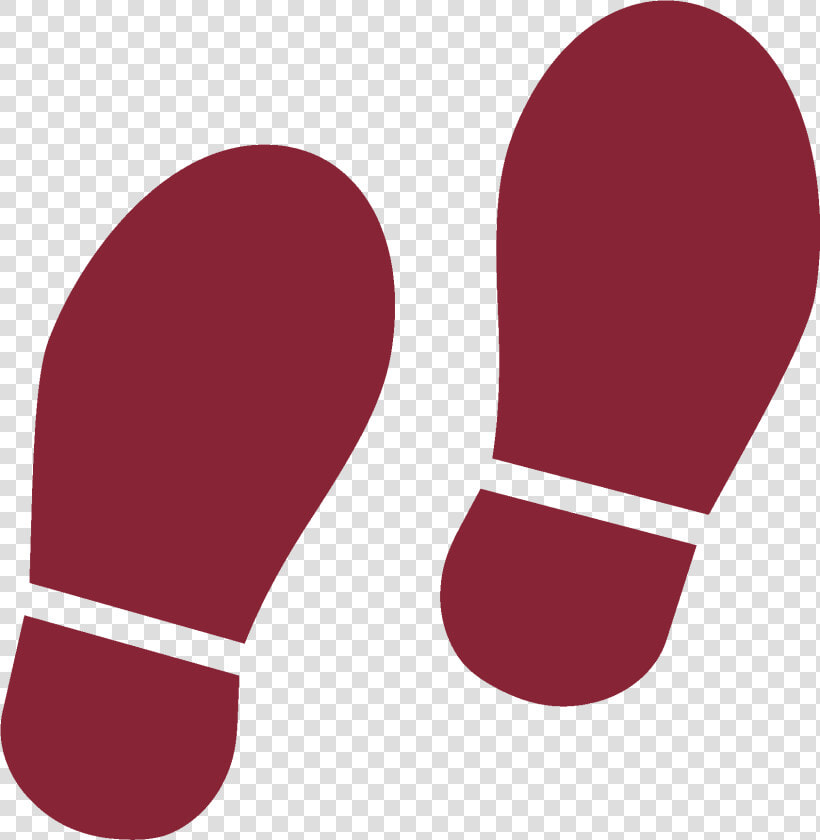 Shoe Prints Icon   Clip Art Foot Step  HD Png DownloadTransparent PNG