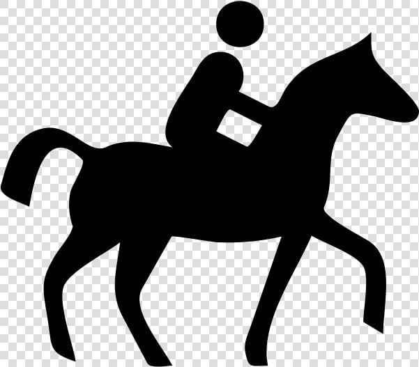 Transparent Reining Horse Clipart   Horseback Riding Icon Png  Png DownloadTransparent PNG