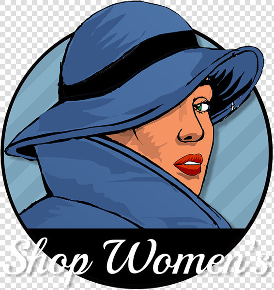 View Womens Collection   Women With Chapeau Cartoon  HD Png DownloadTransparent PNG