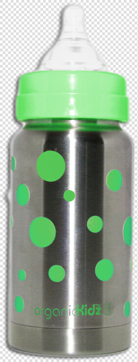 7oz Wide Mouthed Green   Baby Bottle  HD Png DownloadTransparent PNG