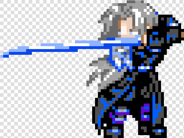 Ff Vii Sephiroth Pixel  HD Png DownloadTransparent PNG