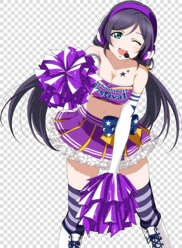 Love Live Nozomi Tojo Cheerleader  HD Png DownloadTransparent PNG