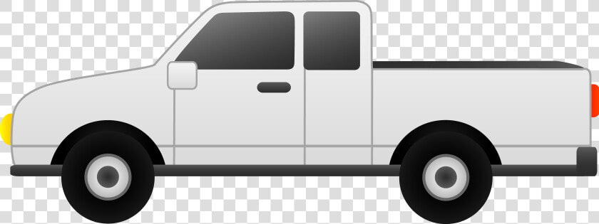 Delivery Truck Clipart Black And White   Pick Up Truck Clip Art  HD Png DownloadTransparent PNG