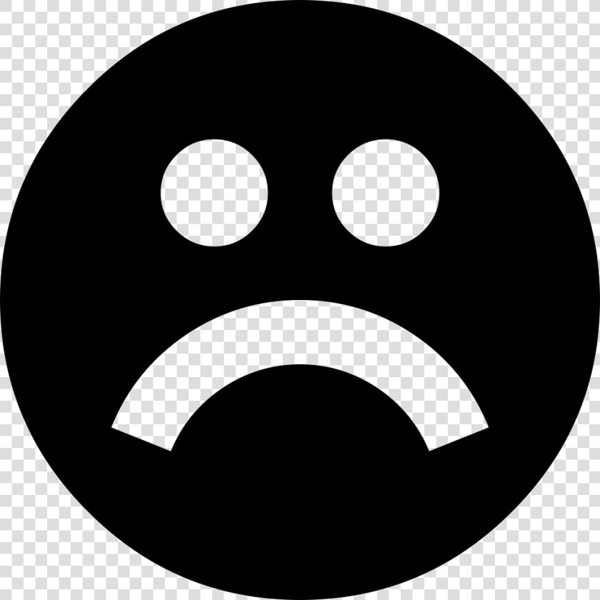 Frown   Black Poker Face Emoji  HD Png DownloadTransparent PNG