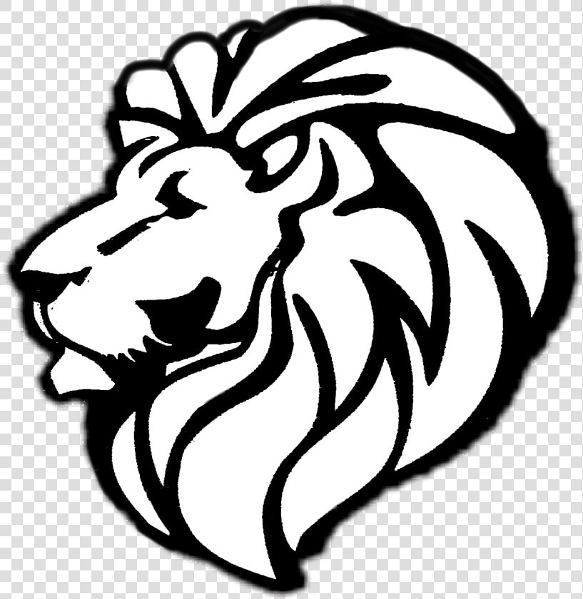 Lion Animals Petsandanimals Animal Lions Wild Blackandw   White Lion Logo Png  Transparent PngTransparent PNG