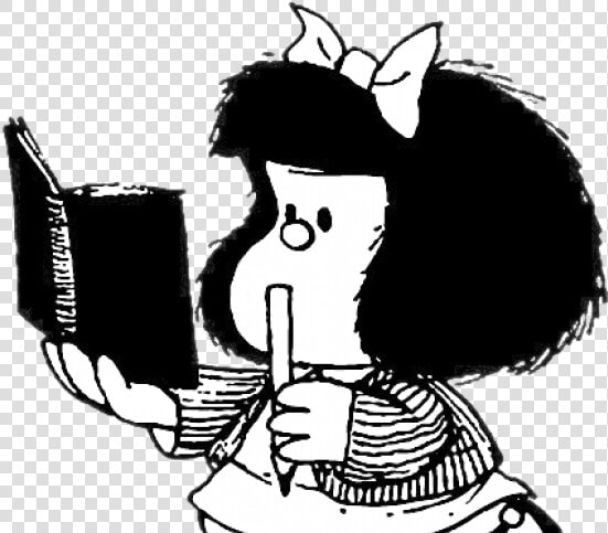 Mafalda   Mafalda Con Celular  HD Png DownloadTransparent PNG