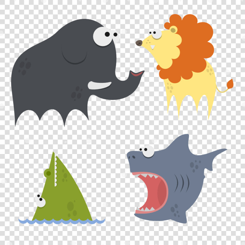 Cute Animals Vector Set 8 Photoshop Brush   Cartoon  HD Png DownloadTransparent PNG