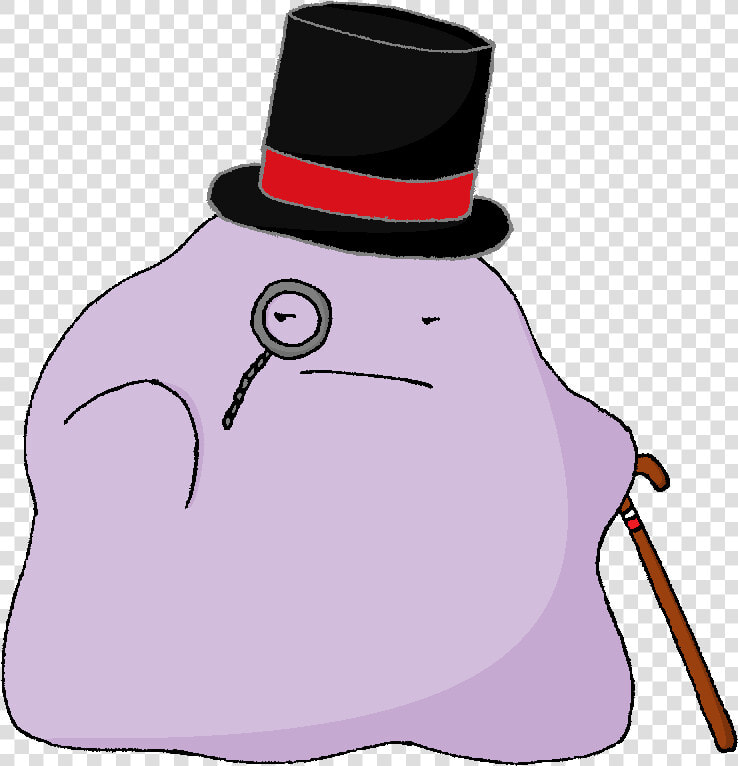 Would You Believe It Sir Ditto Is A Thing   Ditto Pokemon With Sunglasses  HD Png DownloadTransparent PNG