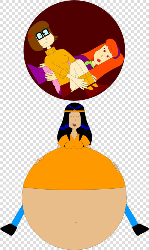 Crystal Ate Velma And Daphne By Angry   Cartoon  HD Png DownloadTransparent PNG