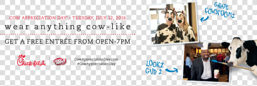 Chic Fil A Cow Appreciation Day 2019  HD Png DownloadTransparent PNG