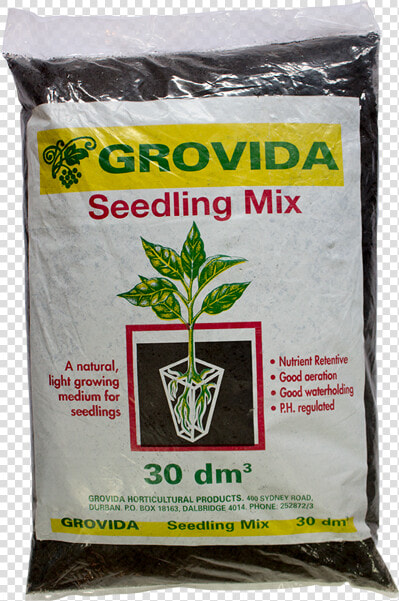 Grovida Seedling Mix 30dm3   Natural Foods  HD Png DownloadTransparent PNG