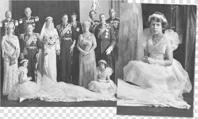 This Westminster Abbey Weddingbetween The Queens Uncle   Princess Elizabeth At 14  HD Png DownloadTransparent PNG