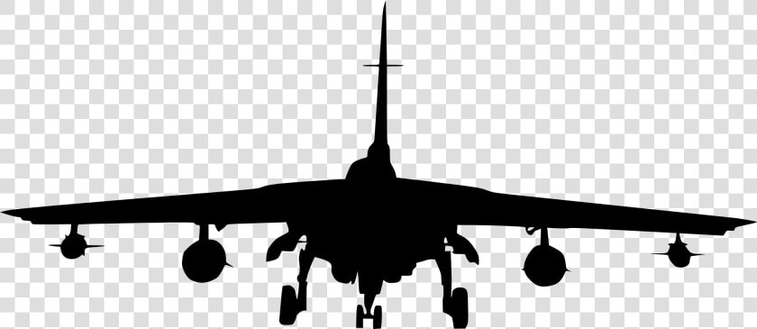 Airplane Fighter Aircraft General Dynamics F 16 Fighting   Plane Front Png Silhouette White  Transparent PngTransparent PNG