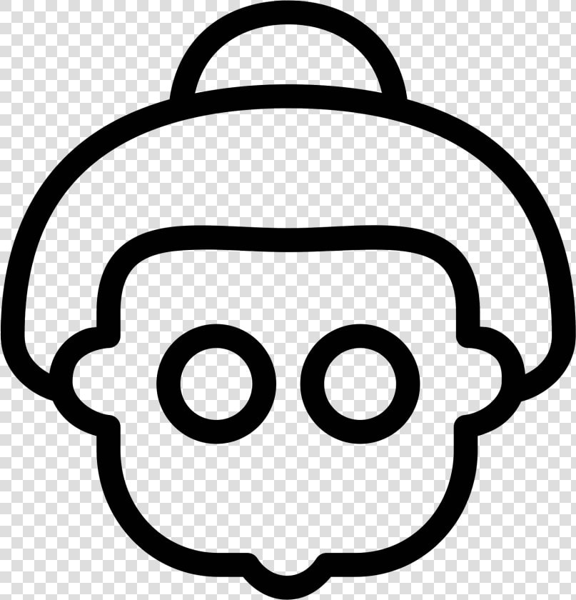 Old Woman Icon   Old Woman Cartoon Drawing  HD Png DownloadTransparent PNG