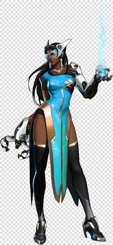 Entertainment игровой Арт game Art игры reaper  overwatch   Symmetra Overwatch  HD Png DownloadTransparent PNG