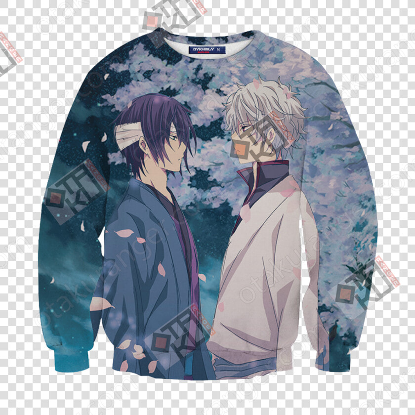 Gintama Gintoki And Shinsuke Takasugi 3d Sweater   Shinsuke Takasugi  HD Png DownloadTransparent PNG