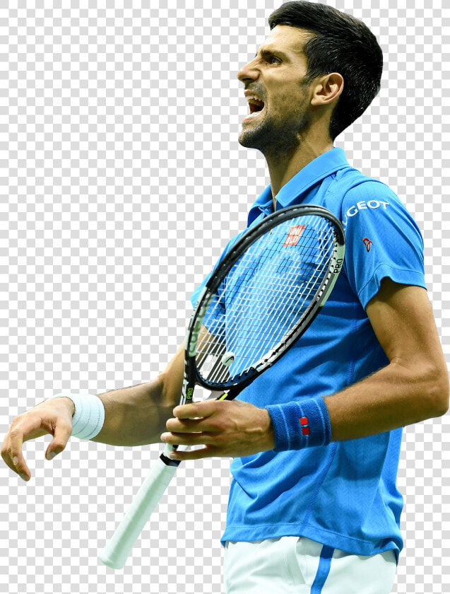 Novak Djokovic Angry   Novak Djokovic Png  Transparent PngTransparent PNG