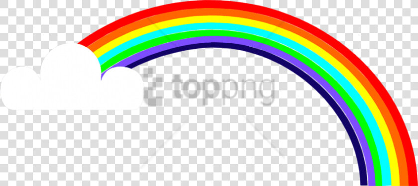 Free Png Rainbows And Clouds Png Png Image With Transparent   Rainbow With No Background  Png DownloadTransparent PNG