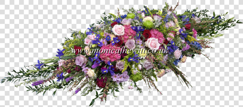 Colourful Casket Arrangement  HD Png DownloadTransparent PNG