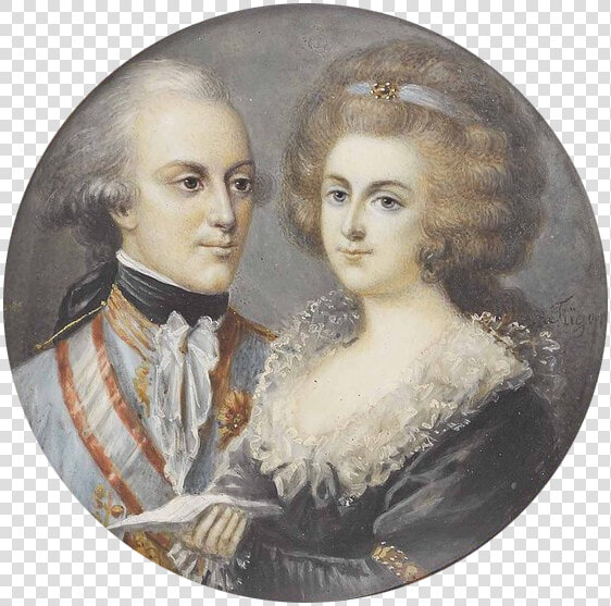 Albert Of Saxony teschen And His Wife Marie Christine   Vintage Clothing  HD Png DownloadTransparent PNG