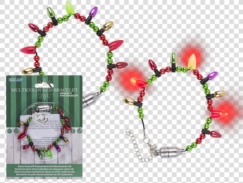 Multi Coloured Plastic Bracelet With Pearls With Colour   Rose  HD Png DownloadTransparent PNG