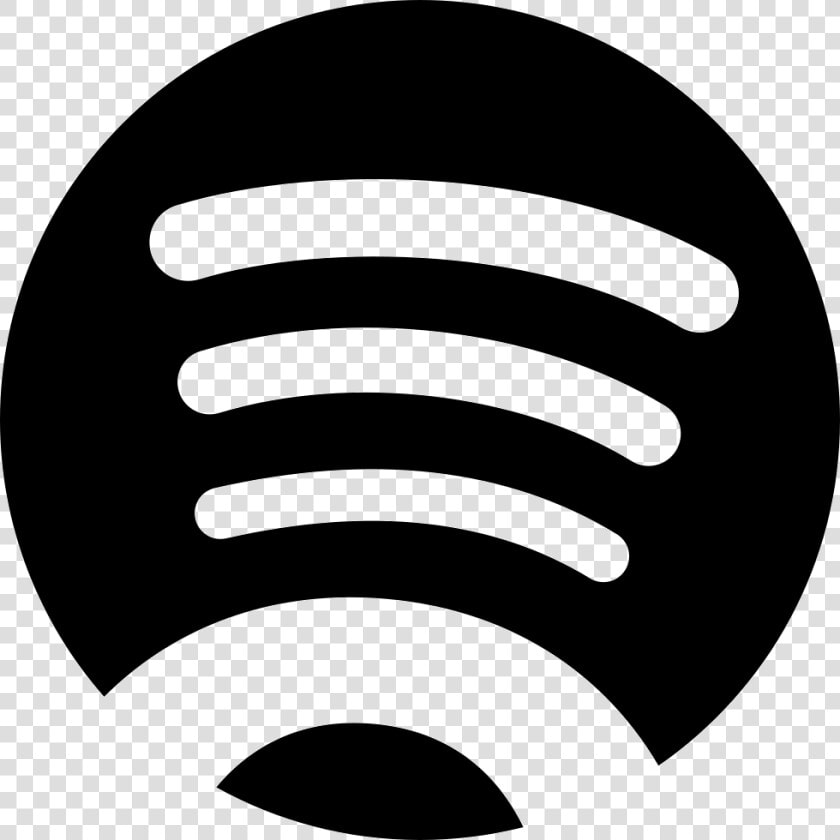 Spotify Logo   Spotify Logo Transparent Black  HD Png DownloadTransparent PNG