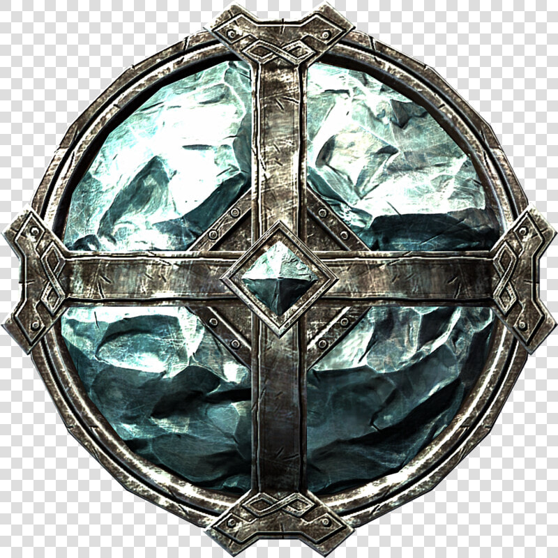 Stalhrim Shield   Skyrim Shield  HD Png DownloadTransparent PNG