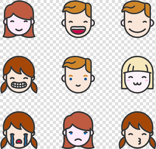 Facial Expression Cartoon Png  Transparent PngTransparent PNG