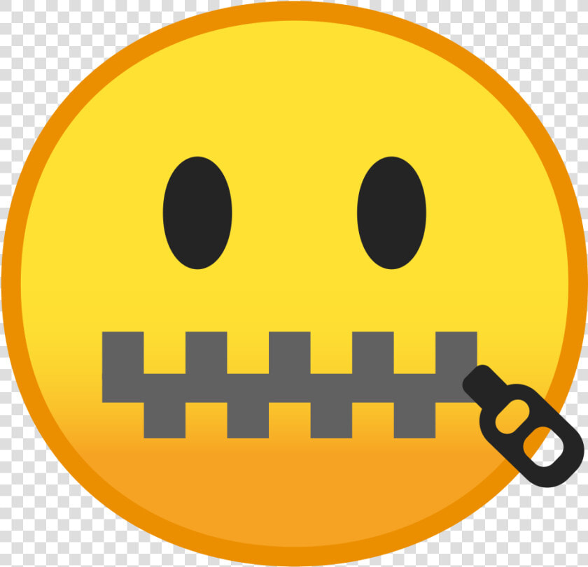 Zipper Mouth Face Icon   Tight Lipped Emoji  HD Png DownloadTransparent PNG