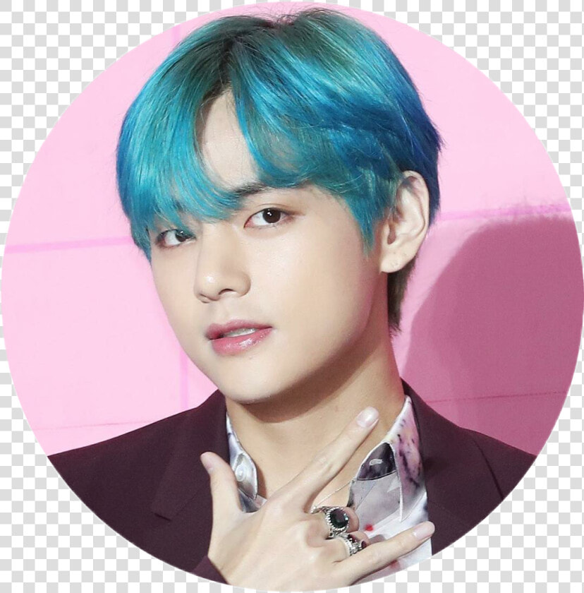   tata  taeblue  bluetae  taetae  taehyung  taehyungbts   V  HD Png DownloadTransparent PNG