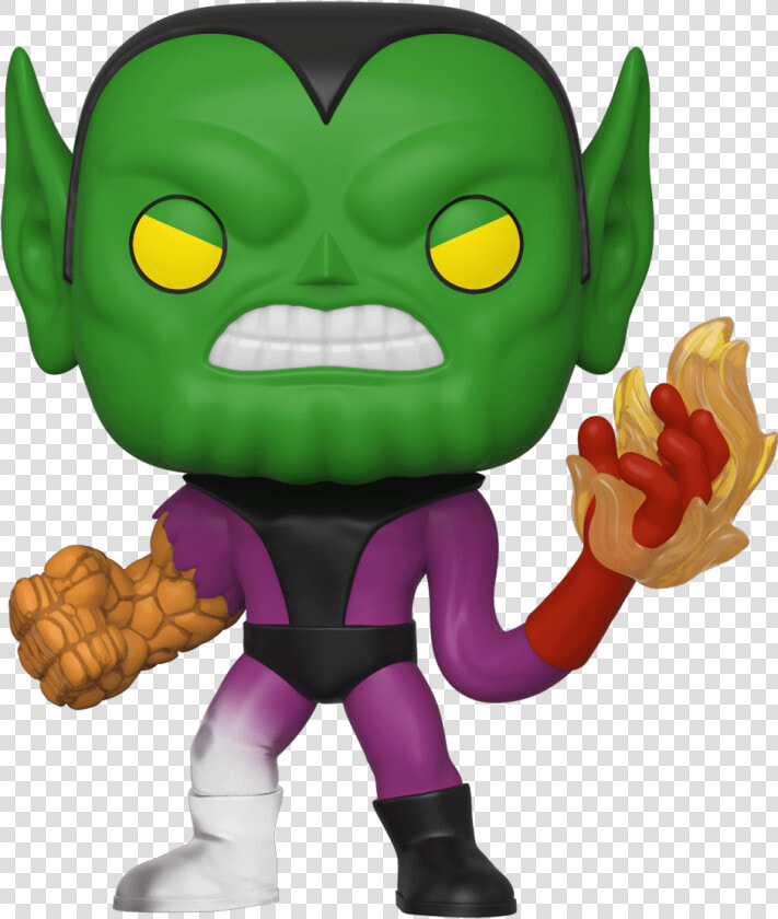 Marvel Fantastic Four Super skrull Pop Vinyl Figure   Funko Pop Marvel Fantastic Four  HD Png DownloadTransparent PNG