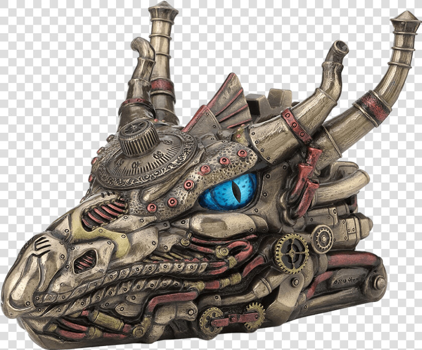 Steampunk Dragon Head Trinket Box  HD Png DownloadTransparent PNG