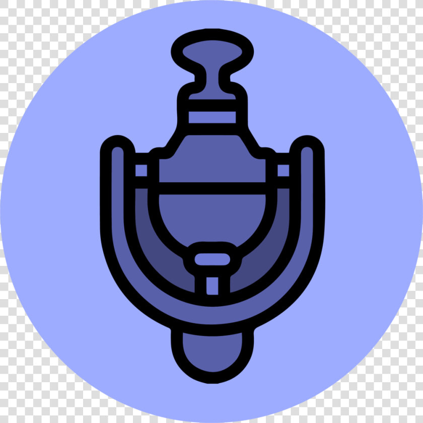 Door Knocker Icon Blue   Emblem  HD Png DownloadTransparent PNG