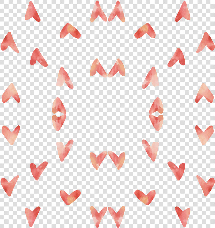 Watercolor Hearts  peaches And Cream Wallpaper Clipart   Watercolor Heart  HD Png DownloadTransparent PNG