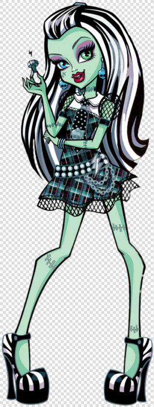 Frankie Stein Holding Screw   Monster High Frankie Stein  HD Png DownloadTransparent PNG